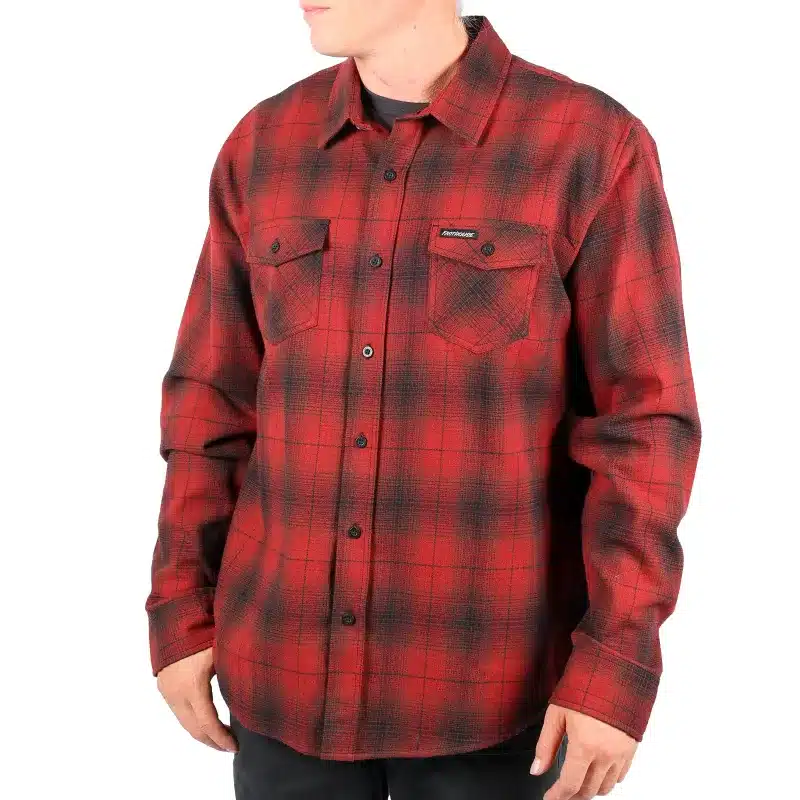 חולצת פלאנל פסטהאוס בורדו – Fasthouse Saturday Night Special Flannel