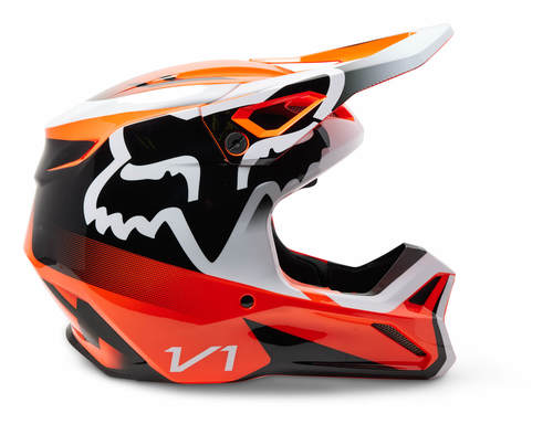 קסדת שטח לילדים פוקס וי 1 כתום/שחור FOX V1 Leed V23