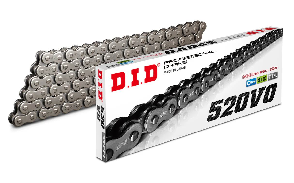 שרשרת 118 חוליות d.i.d 520 מחוזקת