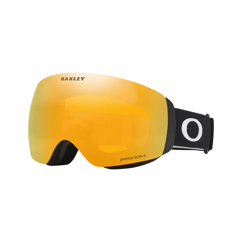 משקף סקי אוקלי שחור/זהב – Oakley Flight Deck M PRIZM
