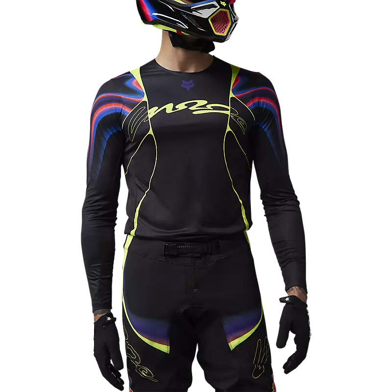 חליפת רכיבה פוקס שחור FOX RACING FLEXAIR ENERGY