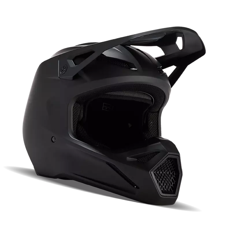 קסדה ילדים פוקס שחור מט – FOX V1 Matte