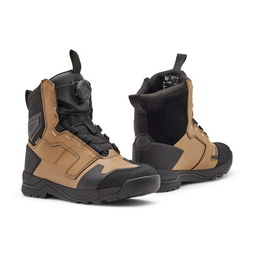 מגף רכיבה לאופנוע אדוונצ׳ר חצי פוקס חום FOX Defend ADV V25