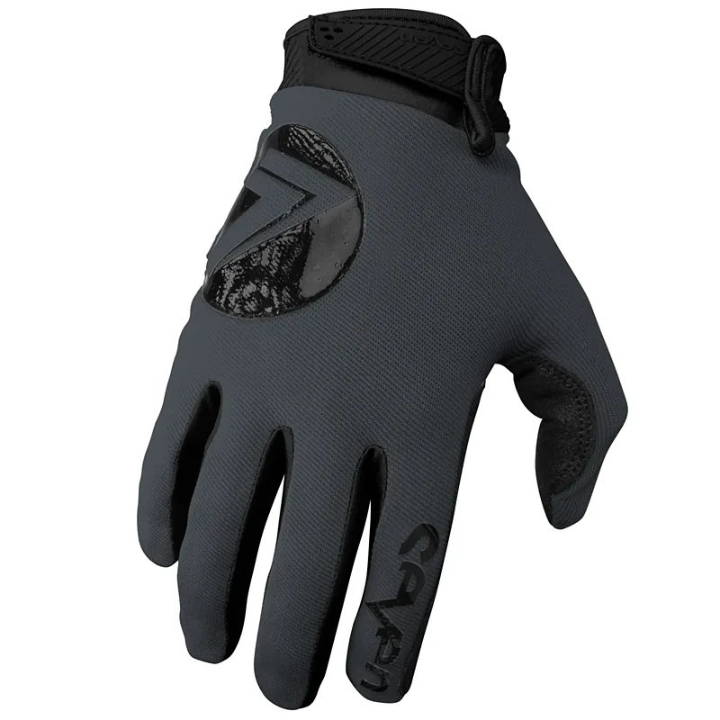 כפפות רכיבה סבן שחור/אפור – SEVEN MX Annex Dot Glove