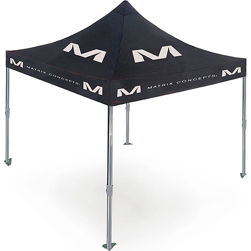 אוהל הצללה מתקפל מטריקס שחור – Matrix Pop Up Canvas Full Tent