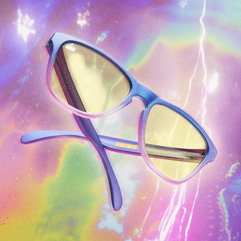 משקפי שמש אוקלי Frogskins XS כחולים לילדים