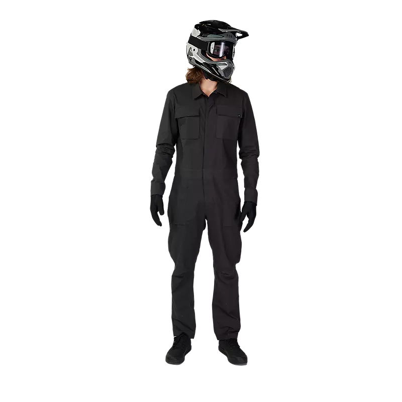 חליפת נהיגה פוקס שחור – FOX RACING DEFEND DRIVE DUST SUIT