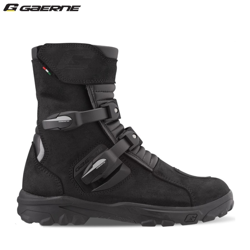 מגף רכיבה לאופנוע אדוונצ׳ר חצי גארנה שחור Gaerne G.Dune