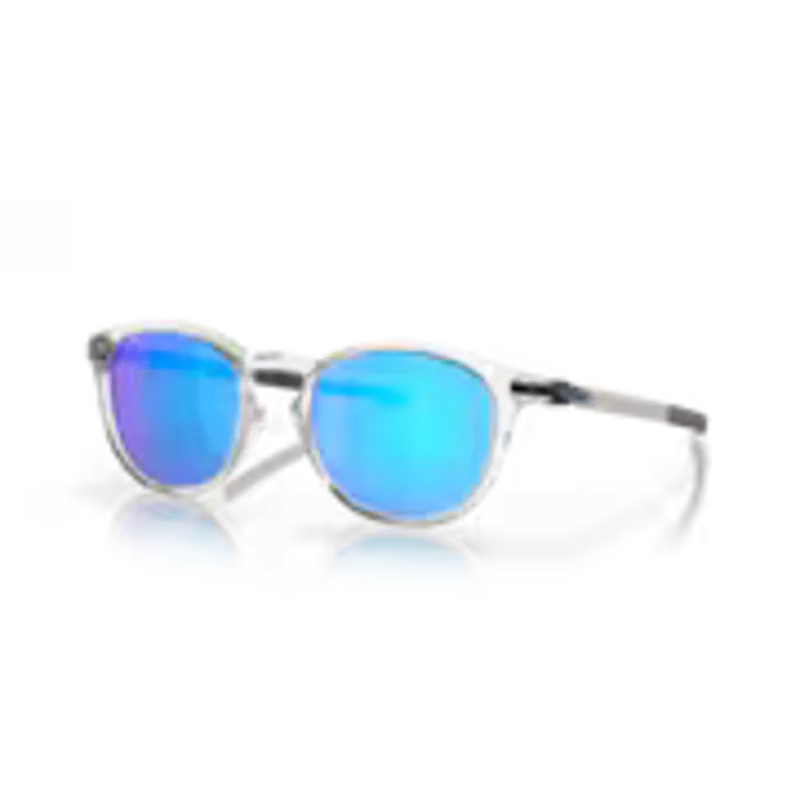 משקפי שמש אוקלי שקוף – OAKLEY PITCHMAN R POLISHED CLEAR PRIZM SAPPHIRE