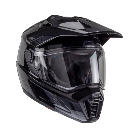 קסדה אדוונצ'ר ליט 8.5 שחור כולל משקף אבק LEATT ADV 8.5 V25 Stealth