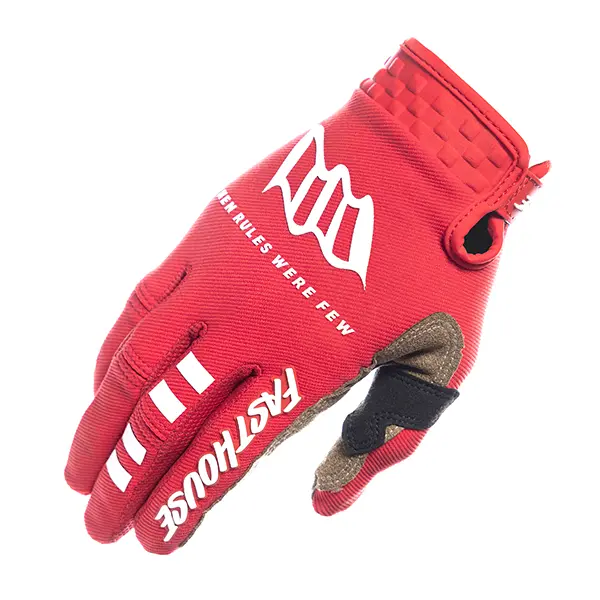כפפות רכיבה פסטהאוס אדום – Fasthouse Speed Style Ramble Glove Red