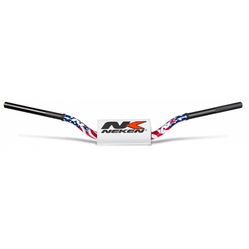 כידון שטח נקן אדום/לבן/כחול – NEKEN Oversized Handlebar