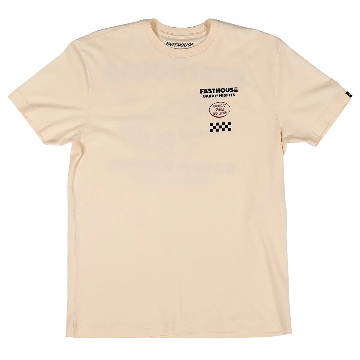 חולצת טי קצרה פסטהאוס טבעי – Fasthouse Pursuit SS Tee Natural