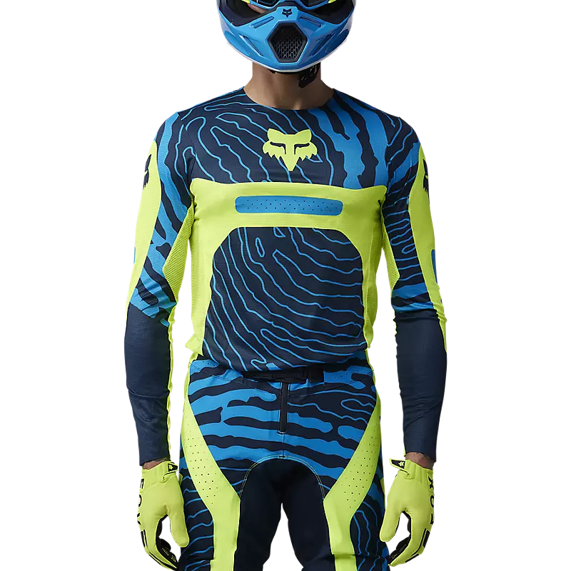 חליפת רכיבה פוקס צהוב FOX RACING FLEXAIR IMPRESSION