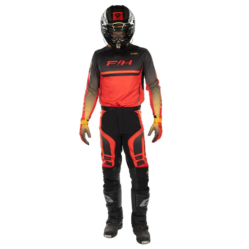 חליפת רכיבה פסטהאוס אדום שחור – Fasthouse Elrod React Gear Set Red/Black