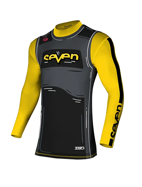 גופייה סבן שחור ZERO HIJACK OVERJERSEY BLACK