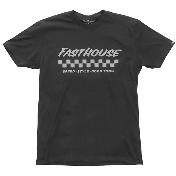 חולצת טי קצרה פסטהאוס גרפיט שחור – Fasthouse Apex SS Tee Graphite Black