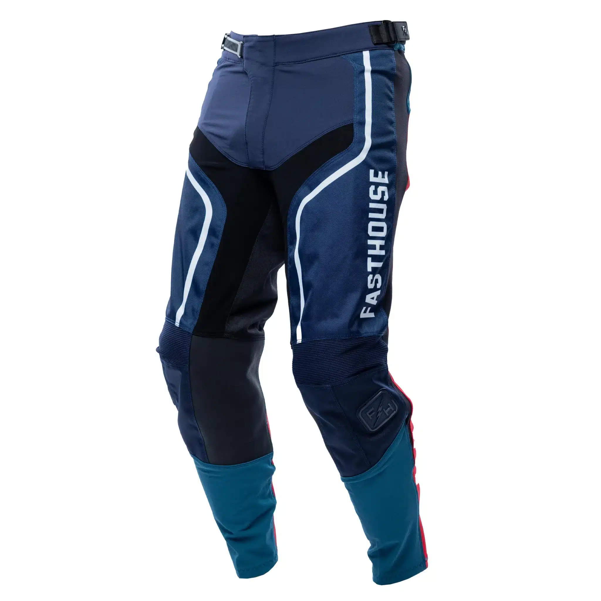 מכנס רכיבה פסטהאוס כחול/אדום – FASTHOUSE GRINDHOUSE HUDSON PANT