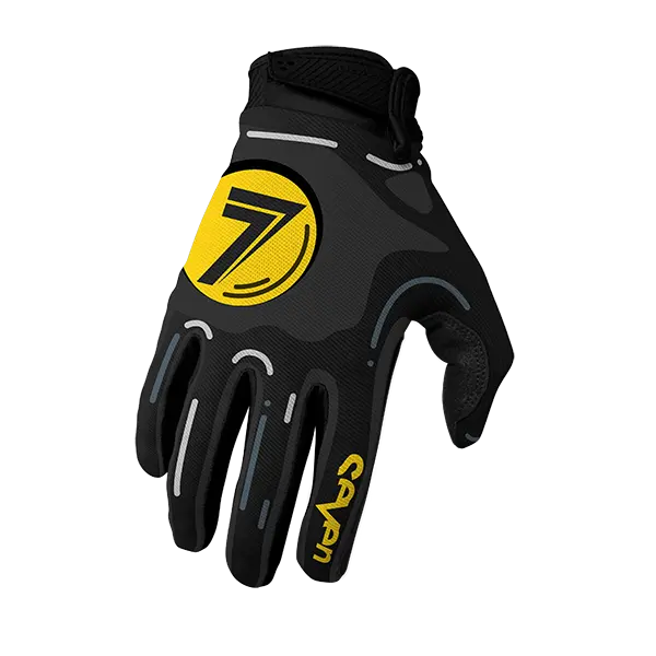 כפפות סבן שחור/צהוב ANNEX HIJACK GLOVE