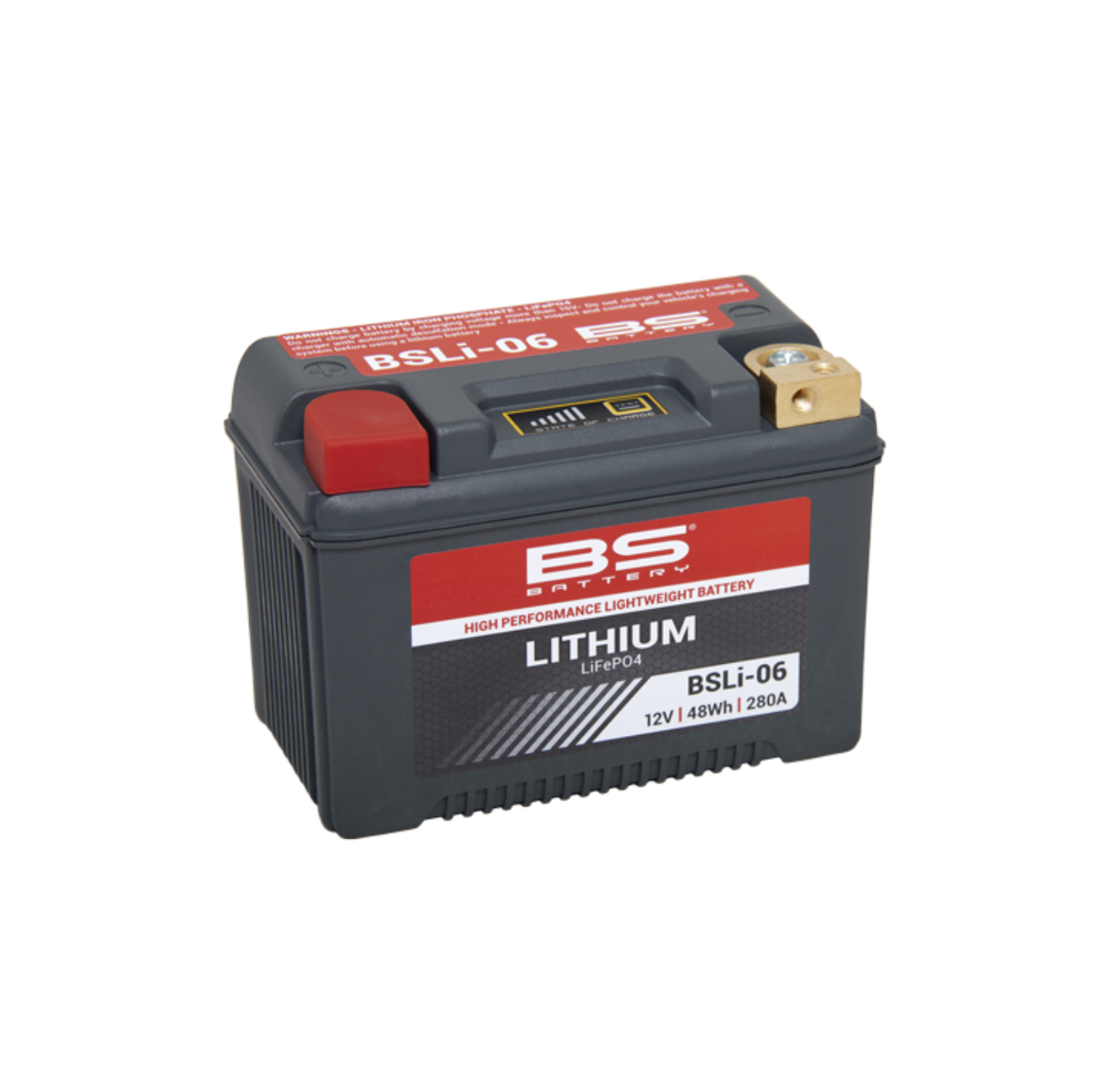 מצבר ליתיום לאופנוע BS Battery bsli-04/06
