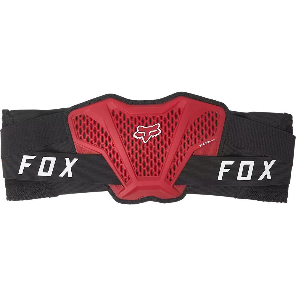 חגורת גב פוקס שחור FOX Titan Race Belt