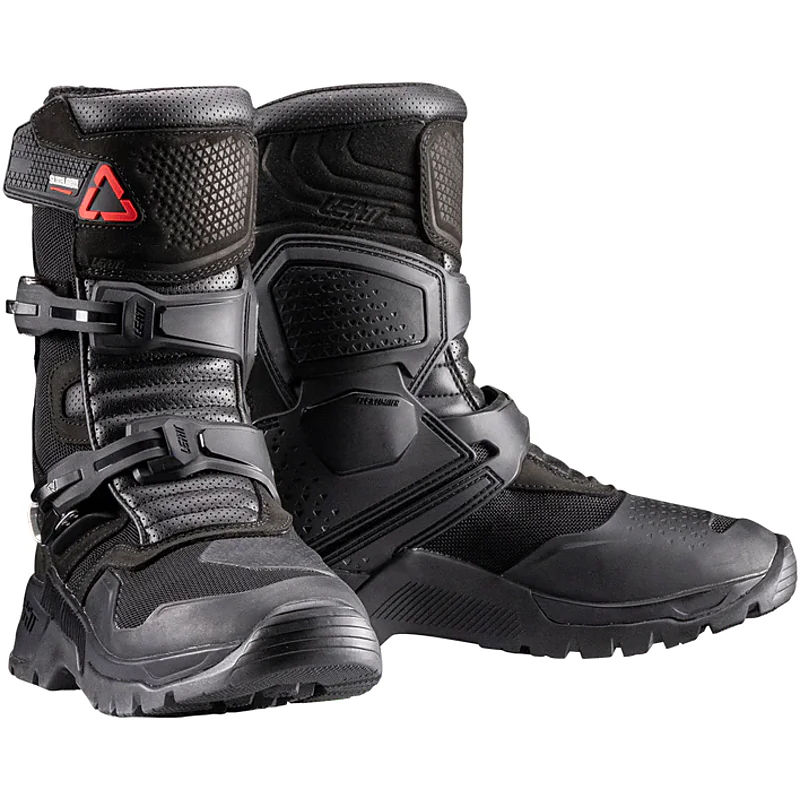מגפי אדוונצ'ר קצרות ליט שחור – Leatt ADV X-Flow 7.5 Short
