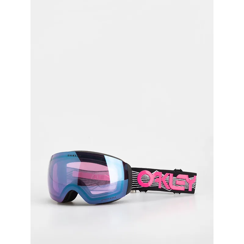 משקף סקי אוקלי שחור/ורוד – Oakley Flight Deck M Wired Prizm