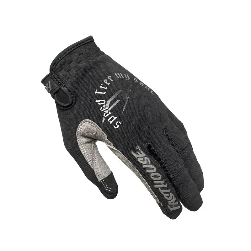 כפפות רכיבה נוער פסטהאוס שחור – Fasthouse Youth Speed Style Menace Glove