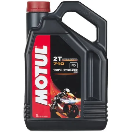שמן סינטטי מלא מוטול 710 MOTUL 2T ארבעה ליטרים