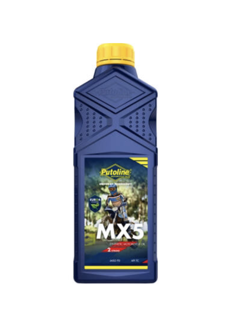 שמן סינטטי מלא MX5 2T ליטר אחד PUTOLINE