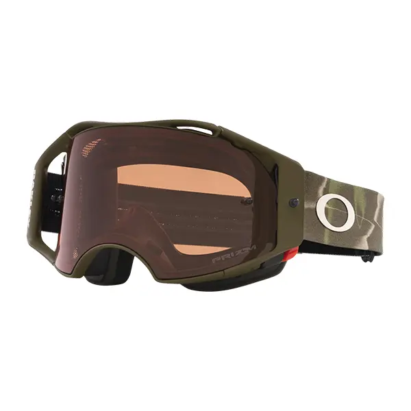 משקף אבק לאופניים OAKLEY AIRBRAKE MTB DK BRUSH CAMO W/PRIZM BRONZE