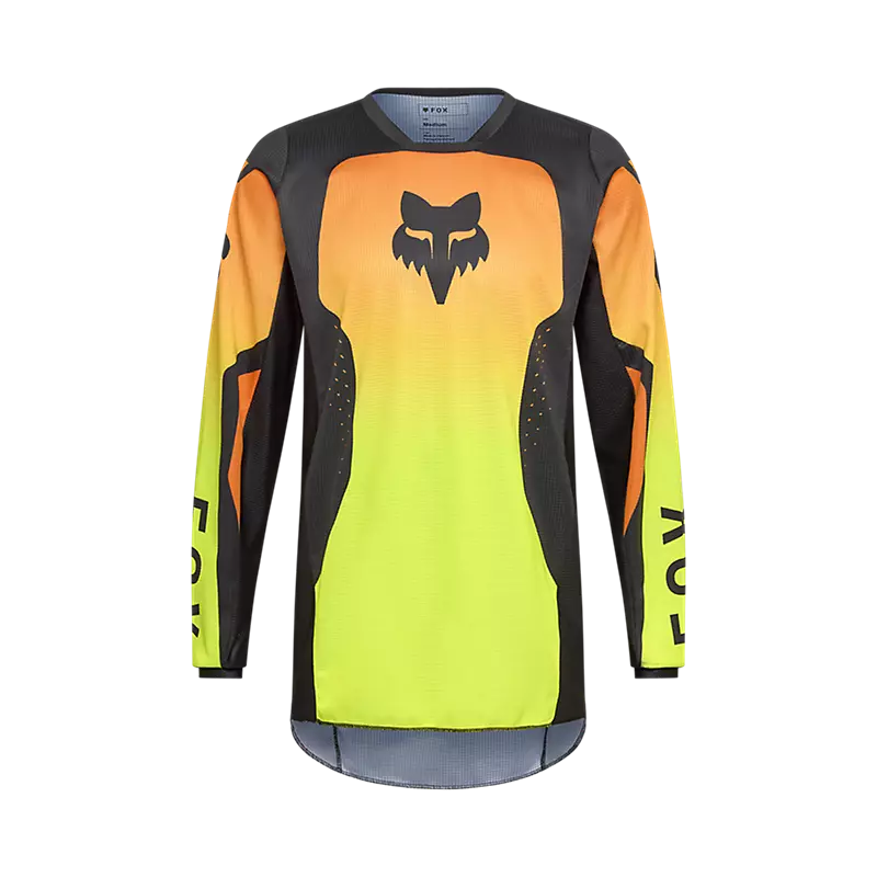 חולצת רכיבה פוקס צהוב זוהר – FOX 180 Shield Jersey
