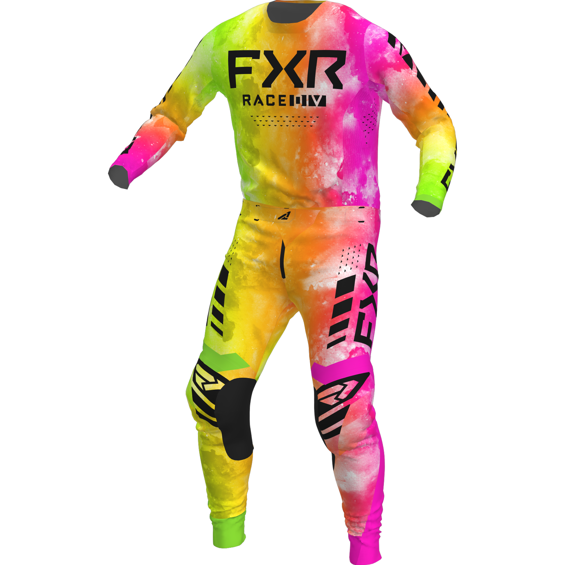 חליפת רכיבה FXR Podium AcidSherbert