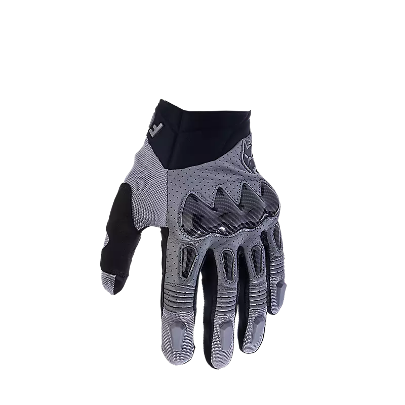 כפפות רכיבה פוקס אפור – FOX BOMBER GLOVE CE STL GRY