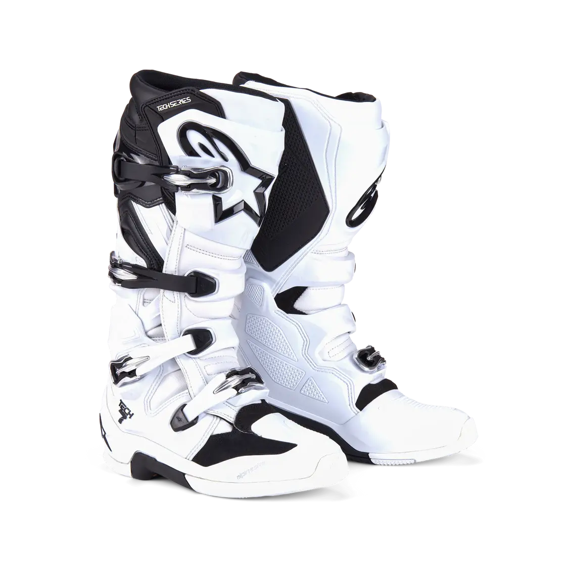 מגפיים אלפינסטארס טק 7 לבן/שחור – Alpinestars Tech 7 Boots White/Black