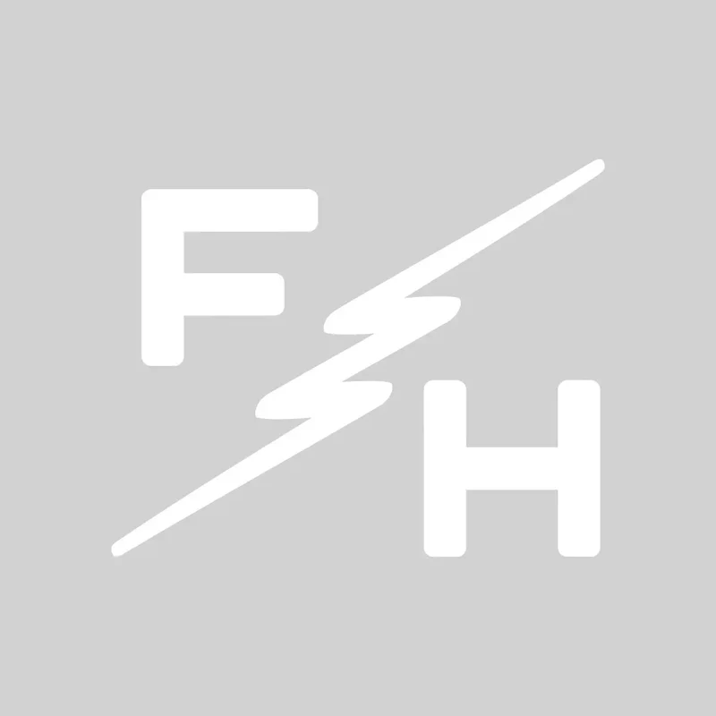 מדבקה פסטהאוס לבן – Fasthouse FH Icon Die Cut Sticker White