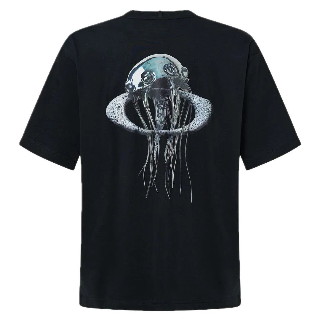 חולצה קצרה אוקלי שחור – OAKLEY FUTURESCAPE ICED JELLY
