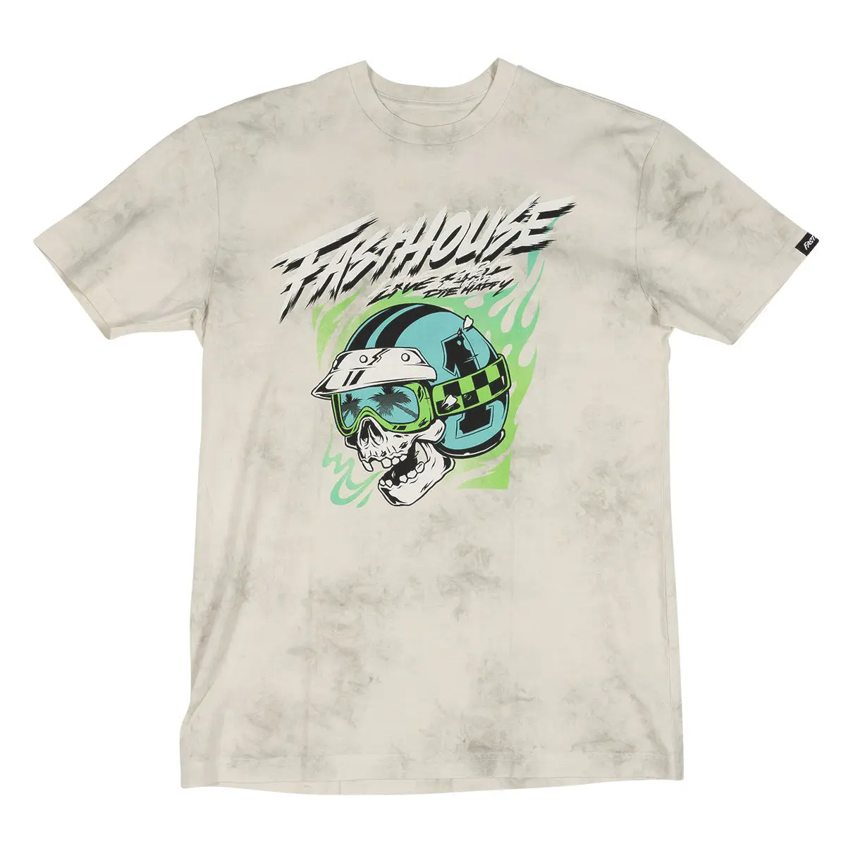 חולצת טי קצרה פסטהאוס אפור בהיר – Fasthouse Destroyer SS Tee