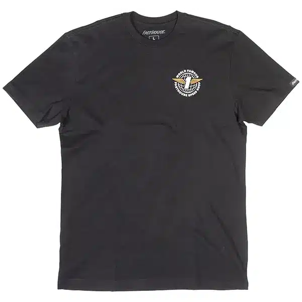 חולצת טי קצרה פסטהאוס שחור – Fasthouse Renown SS Tee Black