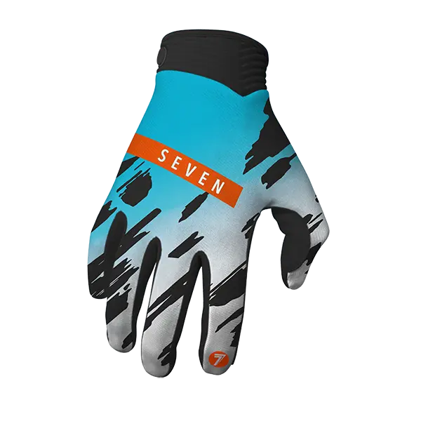 כפפות רכיבה סבן תכלת ZERO CLASH GLOVE VICE