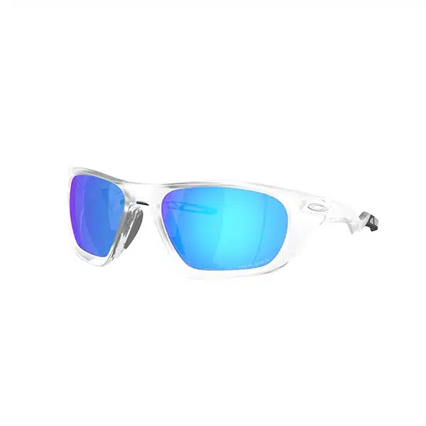 משקפי שמש אוקלי לבן – Oakley lateralis Matte White Prizm Snow Sapphire