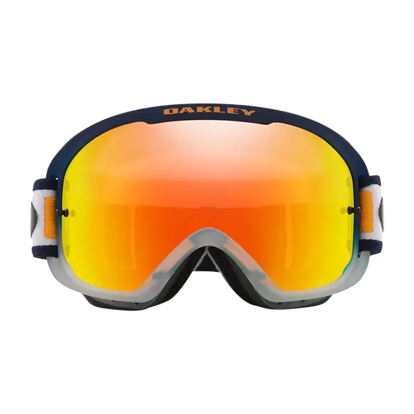 משקף אבק אוקלי לבן/שחור/כתום – OAKLEY O FRAME 2.0 PRO MTB TLD ORANGE BLOCKS