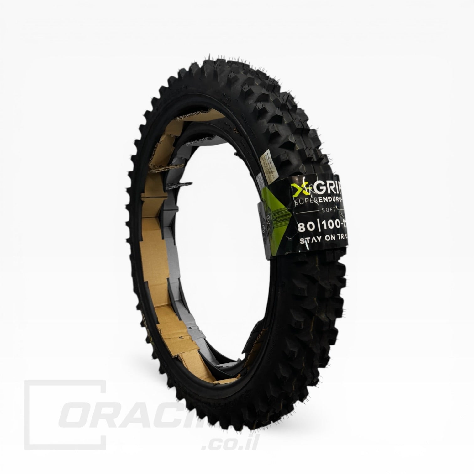 צמיג קדמי X-GRIP SuperEnduro 80/100-21 (תרכובת Soft)