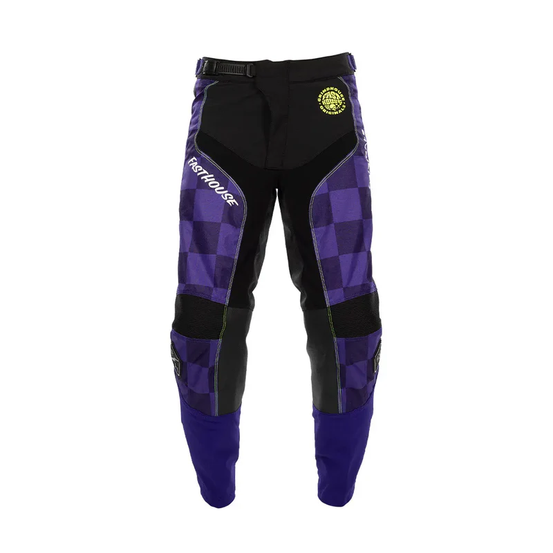 מכנס רכיבה ילדים פסטהאוס סגול שחור – Fasthouse Youth Grindhouse Grimm Pant