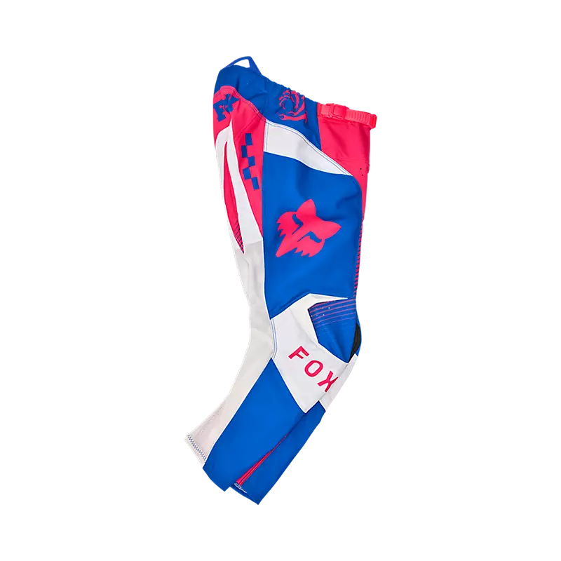מכנסי רכיבה נוער פוקס כחול ורוד – FOX YOUTH 180 Collect Pant