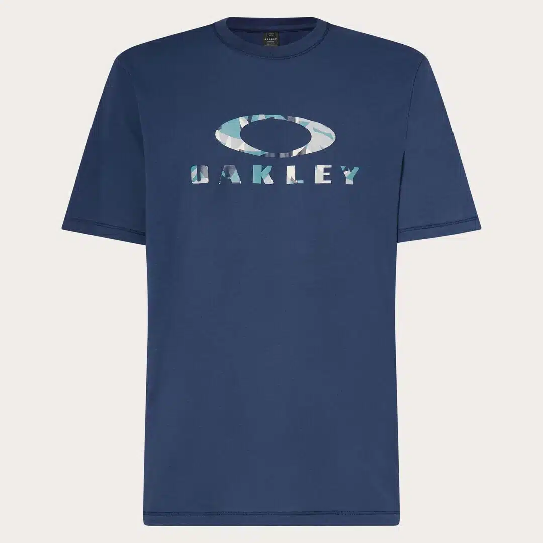 חולצה קצרה כחול אוקלי OAKLEY BARK SUN TEE ABYSS