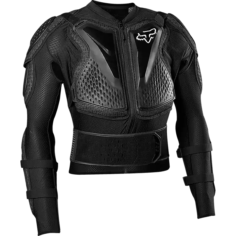 מגן גוף ילדים פוקס שחור FOX YTH TITAN SPORT