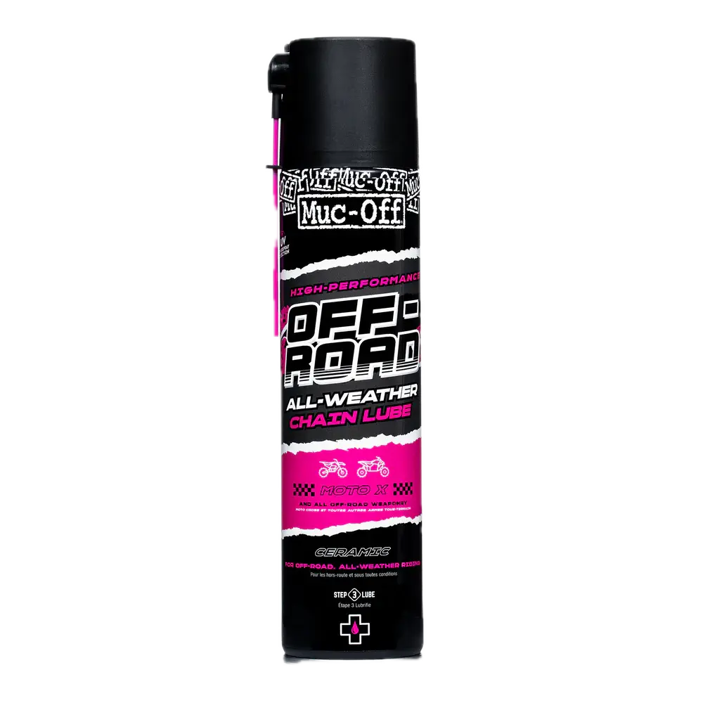 תרסיס שימון שרשרת – MUC-OFF OFF-ROAD CHAIN LUB 400ML