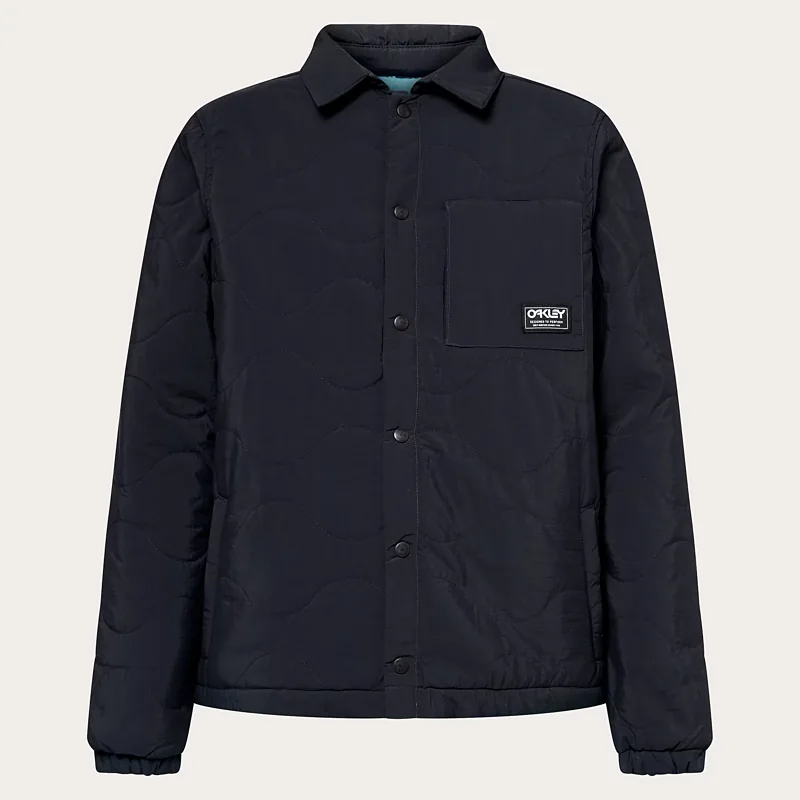 מעיל אוקלי שחור – Oakley Quilted Sherpa Jacket