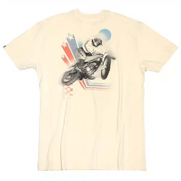 חולצה קצרה פסטהאוס טבעי FASTHOUSE Champion SS Tee Natural